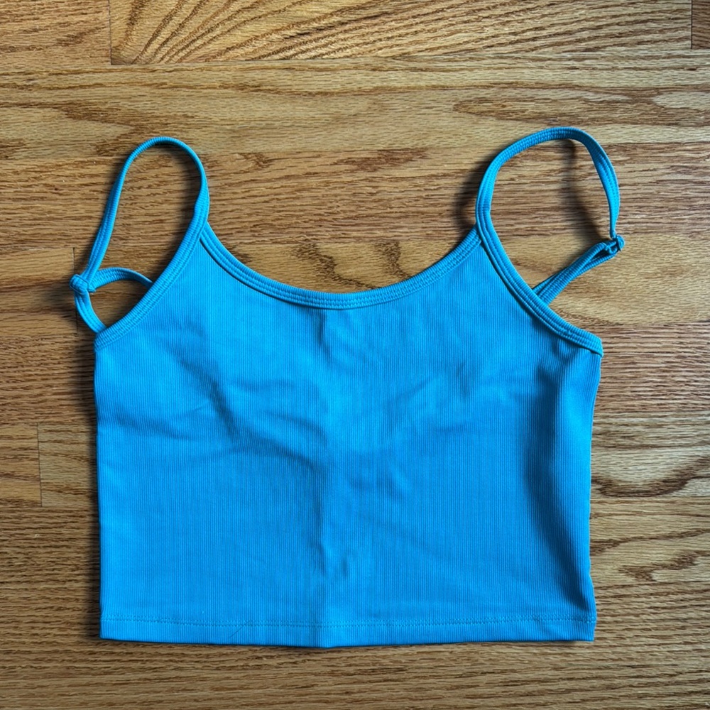 Balance Athletica Blue Crop Top